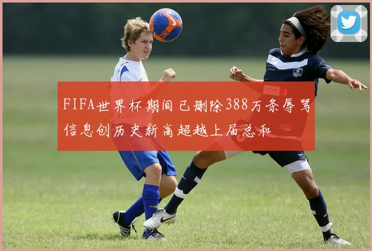 FIFA世界杯期间已删除388万条辱骂信息创历史新高超越上届总和